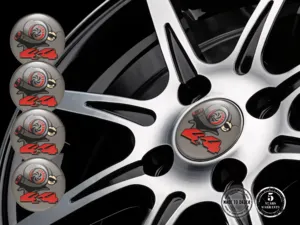 Hub Cap Sticker Logo Supreme Radiant Thrust Prism Core